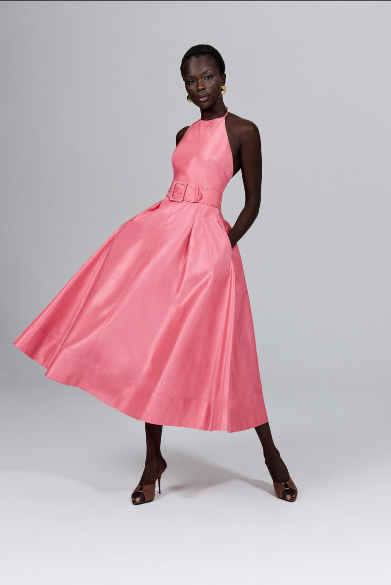 REBECCA VALLANCE★ピンクエレガンスMaple Halter Midi Dress Rebecca Vallance - Maple Halter Midi – Avanti Play