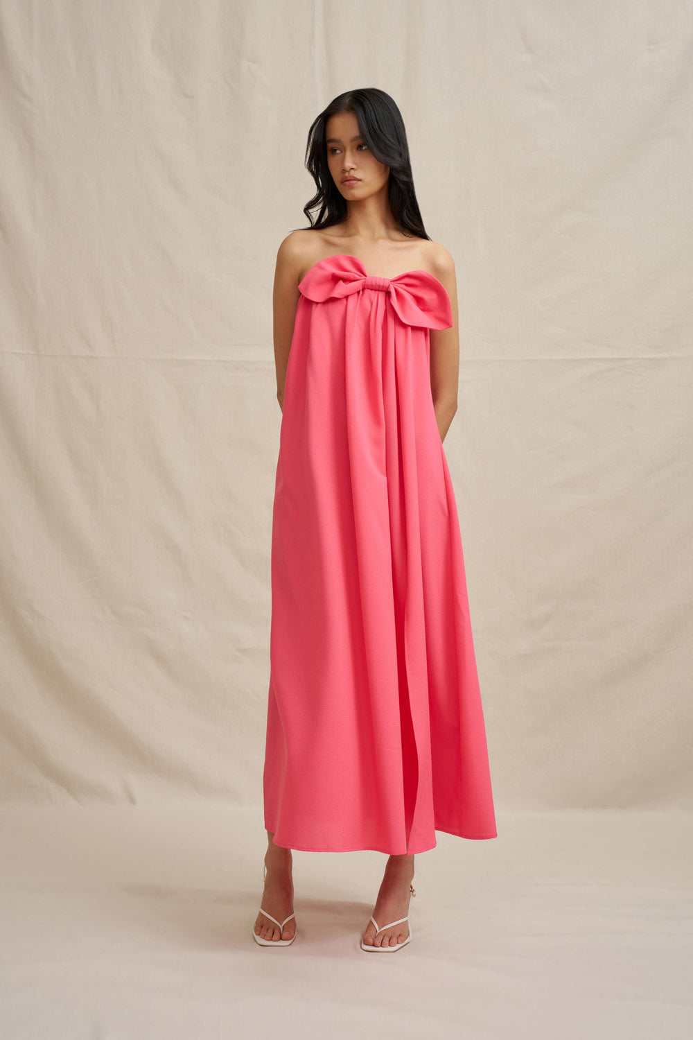 By Johnny- Sabrina Strapless Maxi