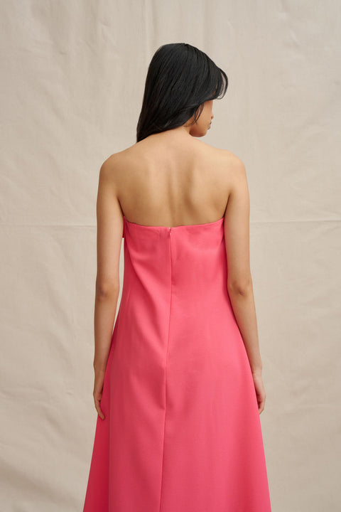 By Johnny- Sabrina Strapless Maxi