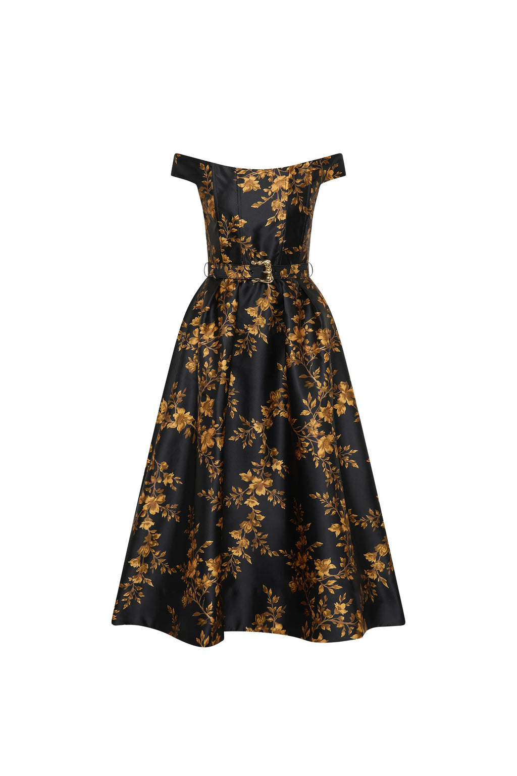 Rebecca Vallance - Gilded Floral Midi