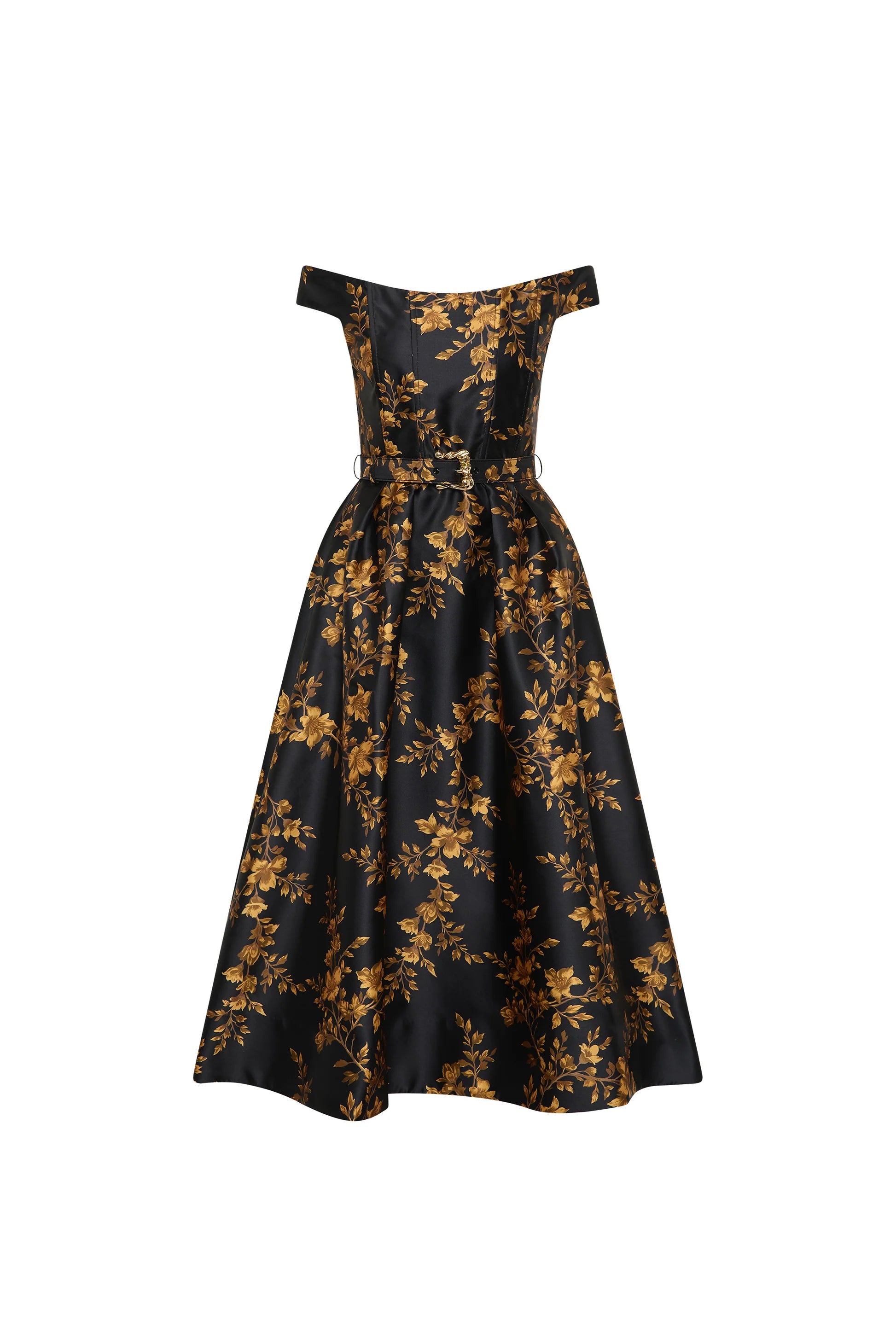 Rebecca Vallance - Gilded Floral Midi