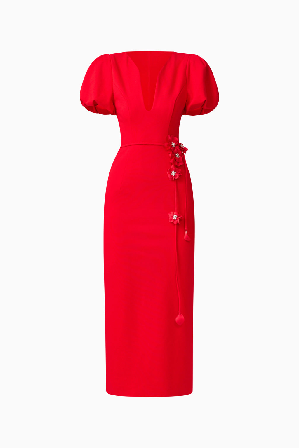 Elliatt - Martina Puff Sleeve Midi Dress