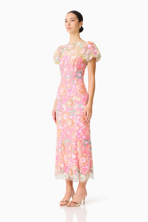 Elliatt - Nathalie Puff Sleeve Gown