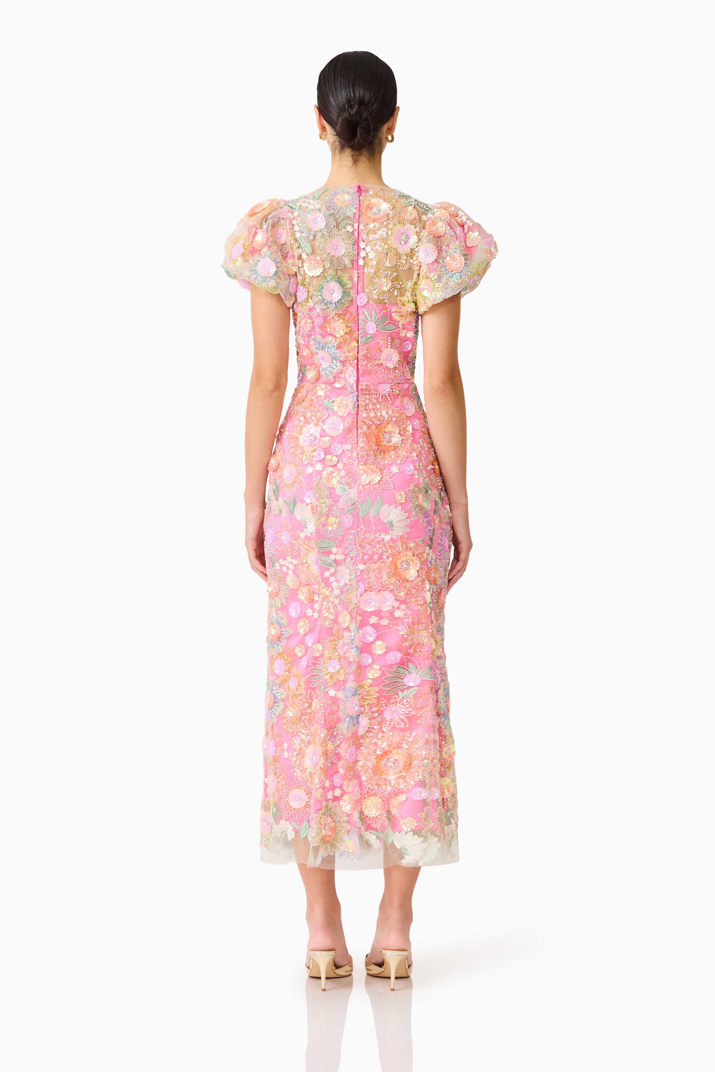 Elliatt - Nathalie Puff Sleeve Gown