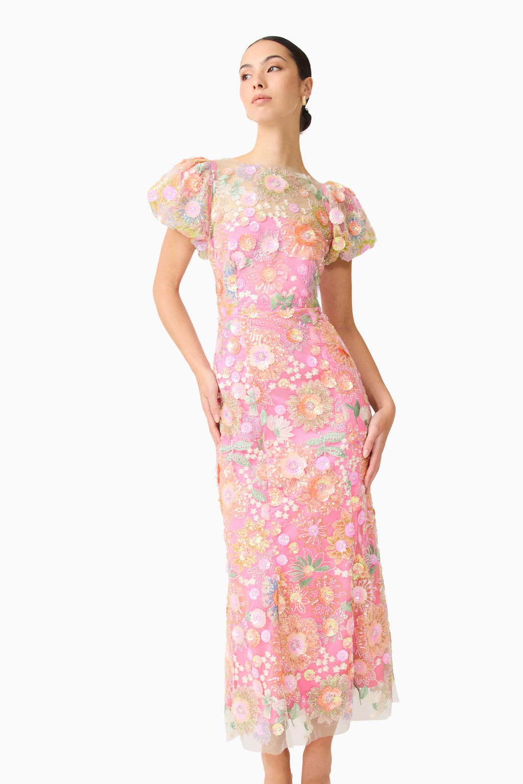 Elliatt - Nathalie Puff Sleeve Gown