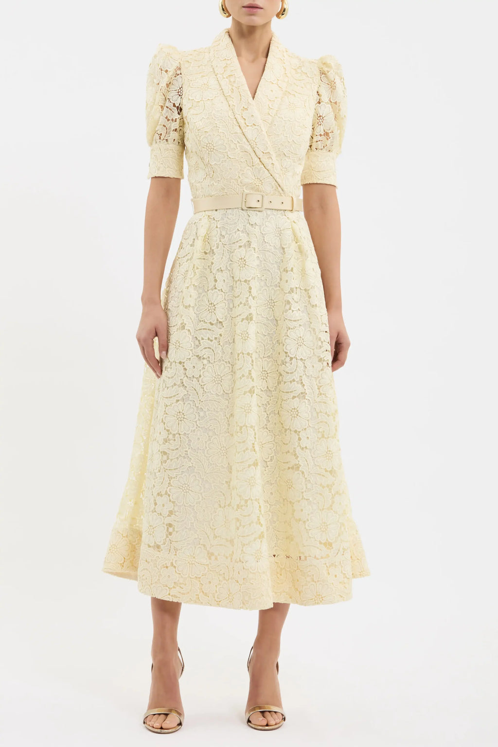 Rebecca Vallance - Gilded Floral Midi