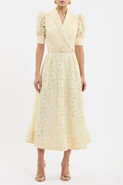 Rebecca Vallance - Gilded Floral Midi