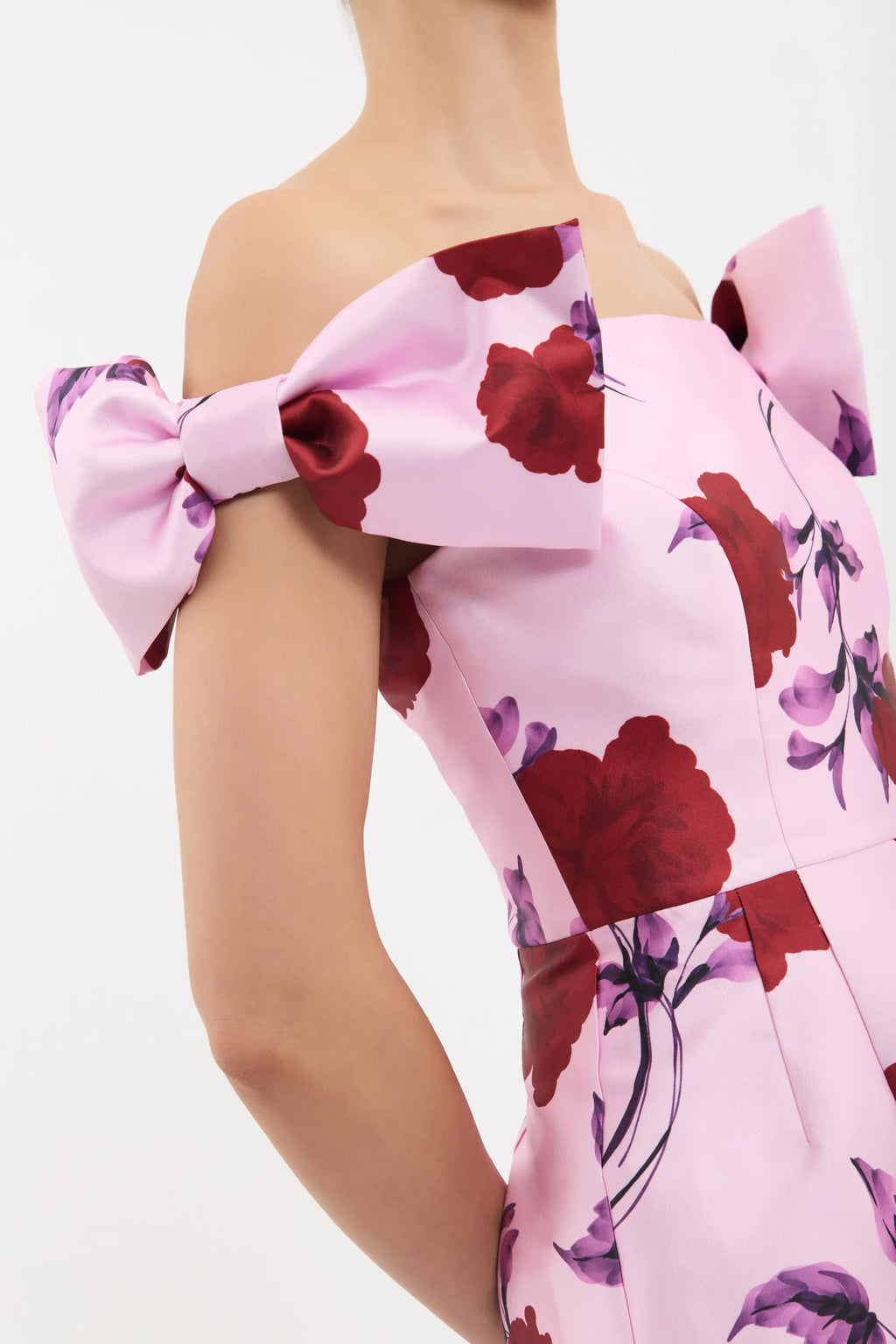 Melora Off Shoulder Midi Dress