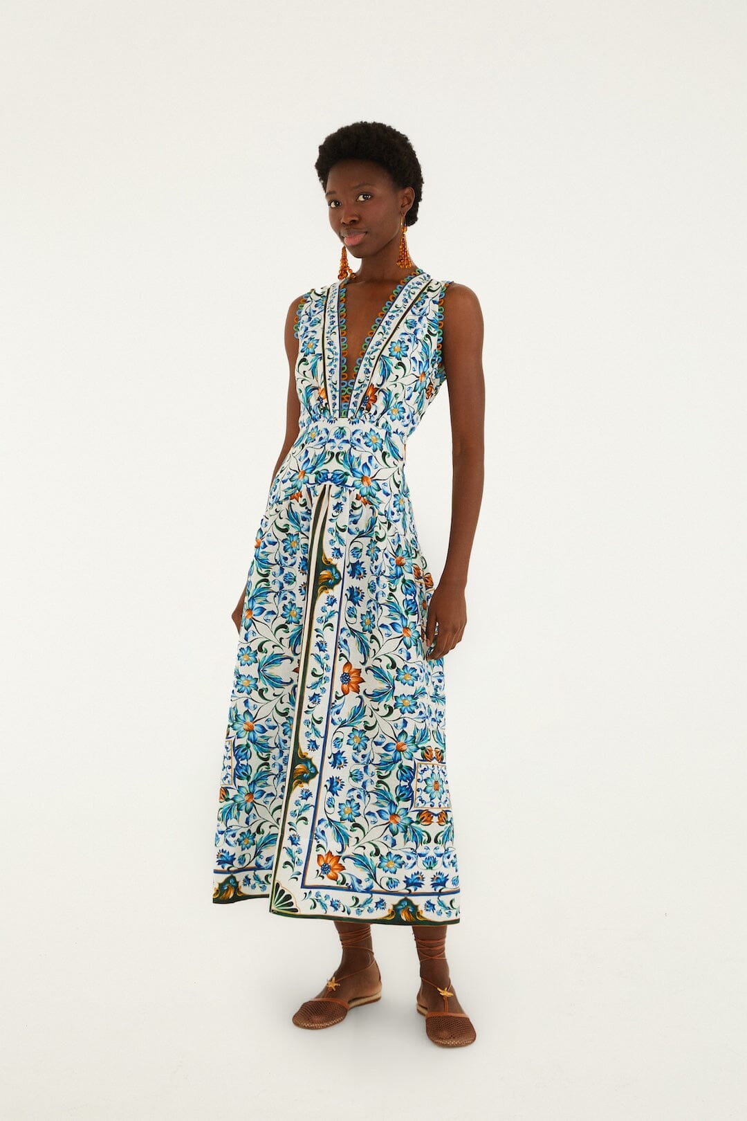 Farm Rio - Flora Midi Dress