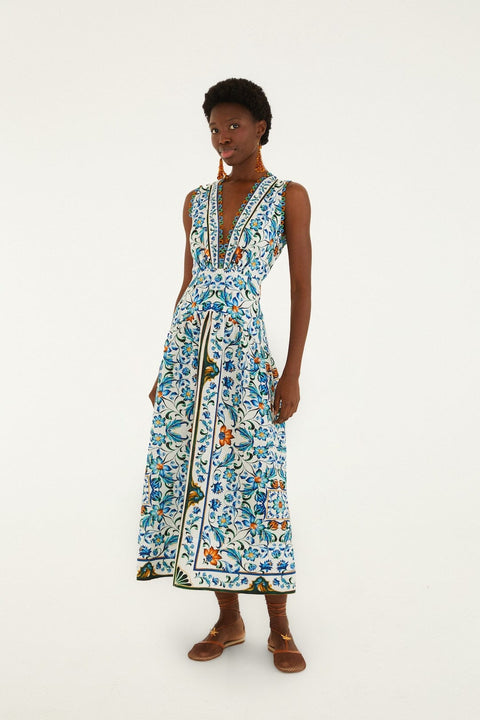 Farm Rio - Flora Midi Dress