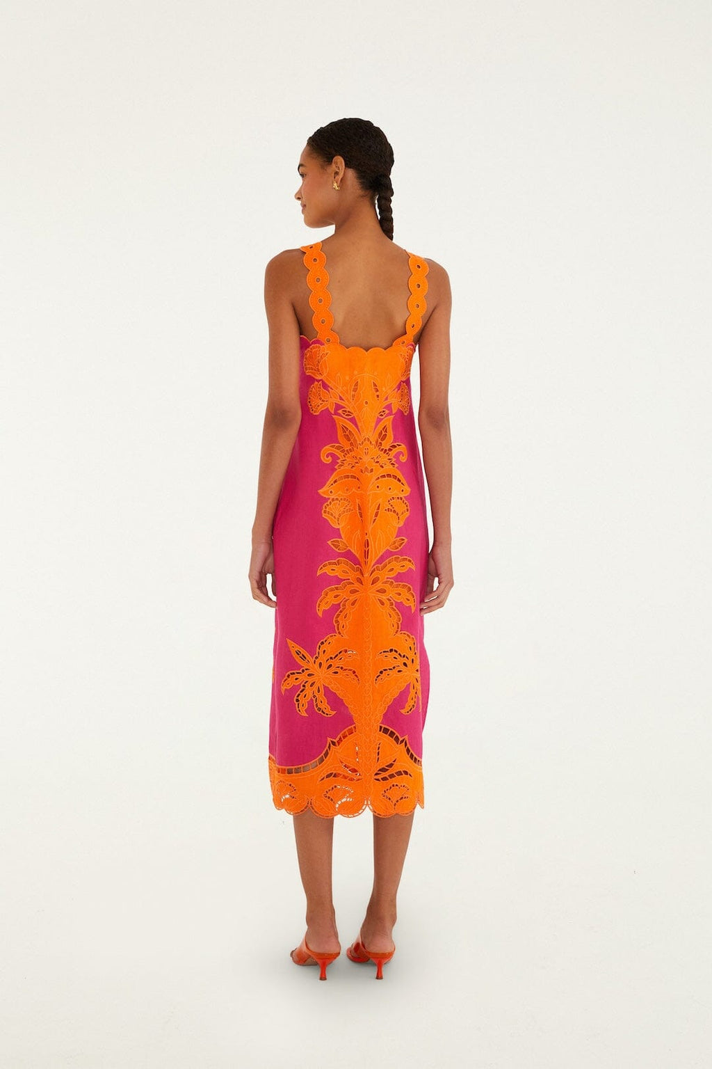 Farm Rio - Cutwork Midi Dress