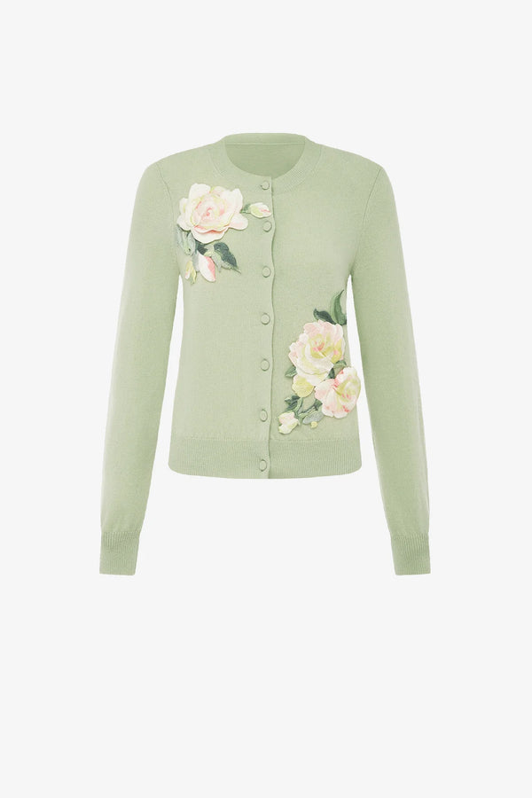 Leo Lin - Claire Cashmere Cardi – view 4