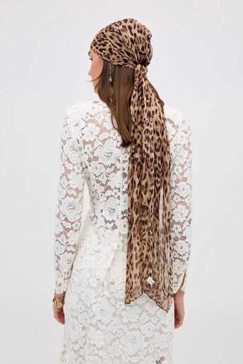 Rixo Padma Lace Cream Top