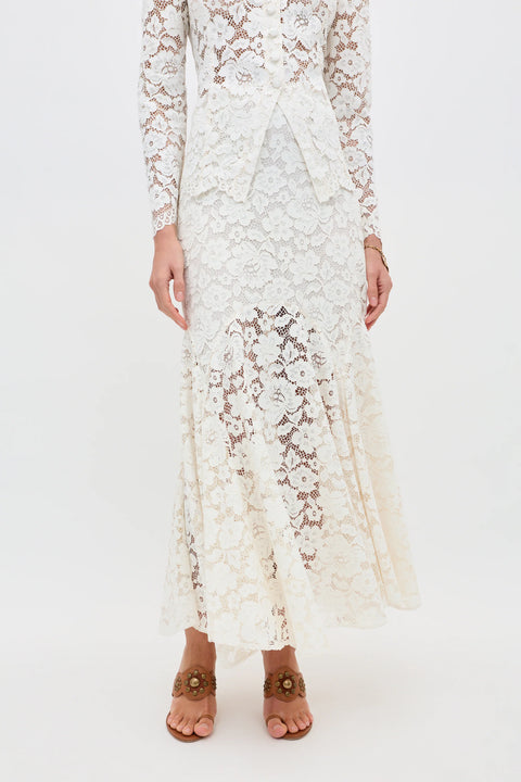 Rixo - Jada Lace Skirt