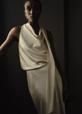 Vince - Satin Scarf Top
