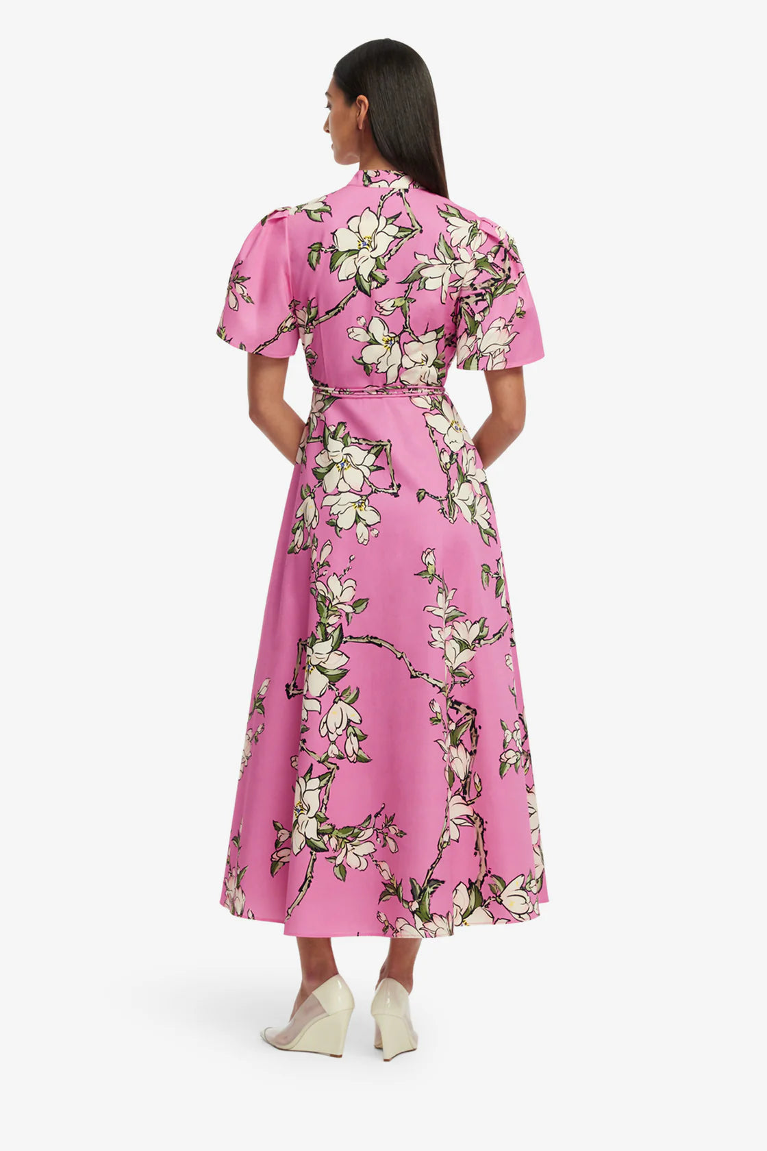 Leo Lin -Bianca Short Sleeve Midi Dress