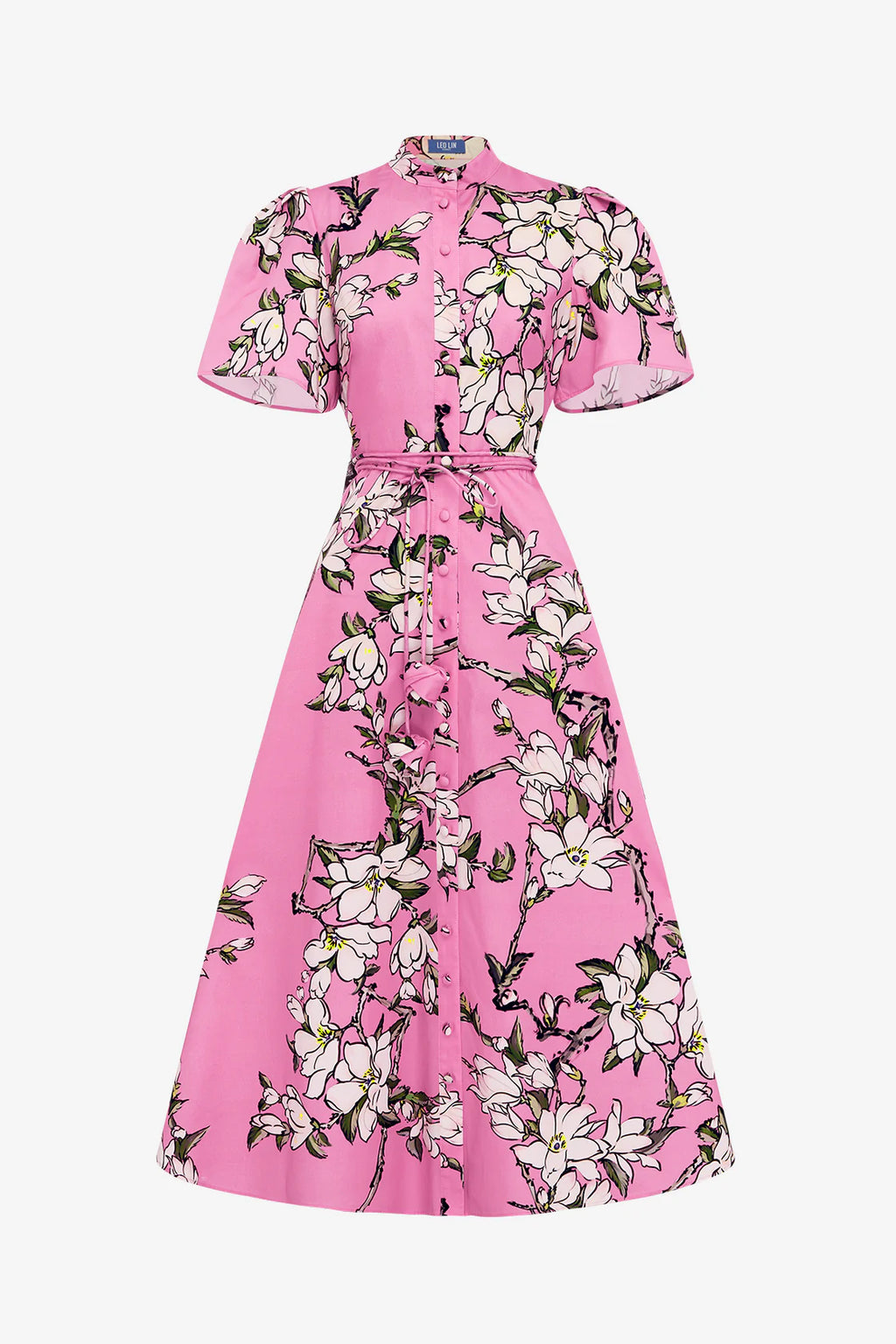Leo Lin -Bianca Short Sleeve Midi Dress