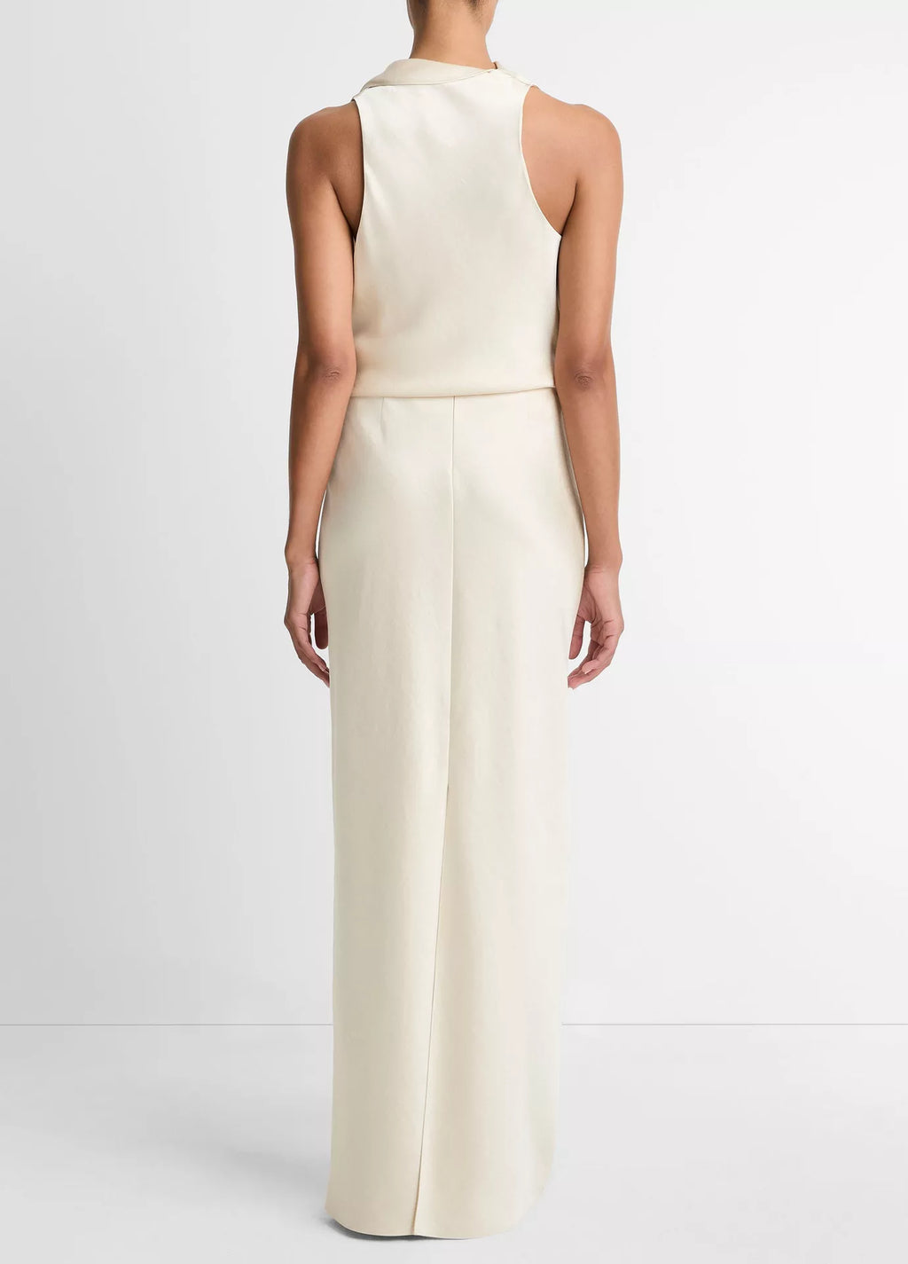 Vince - Satin Bias Column Skirt