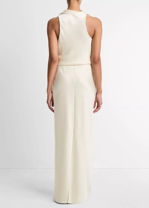 Vince - Satin Bias Column Skirt