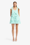 Leo Lin -  Harper Bow Appliqué Mini Dress