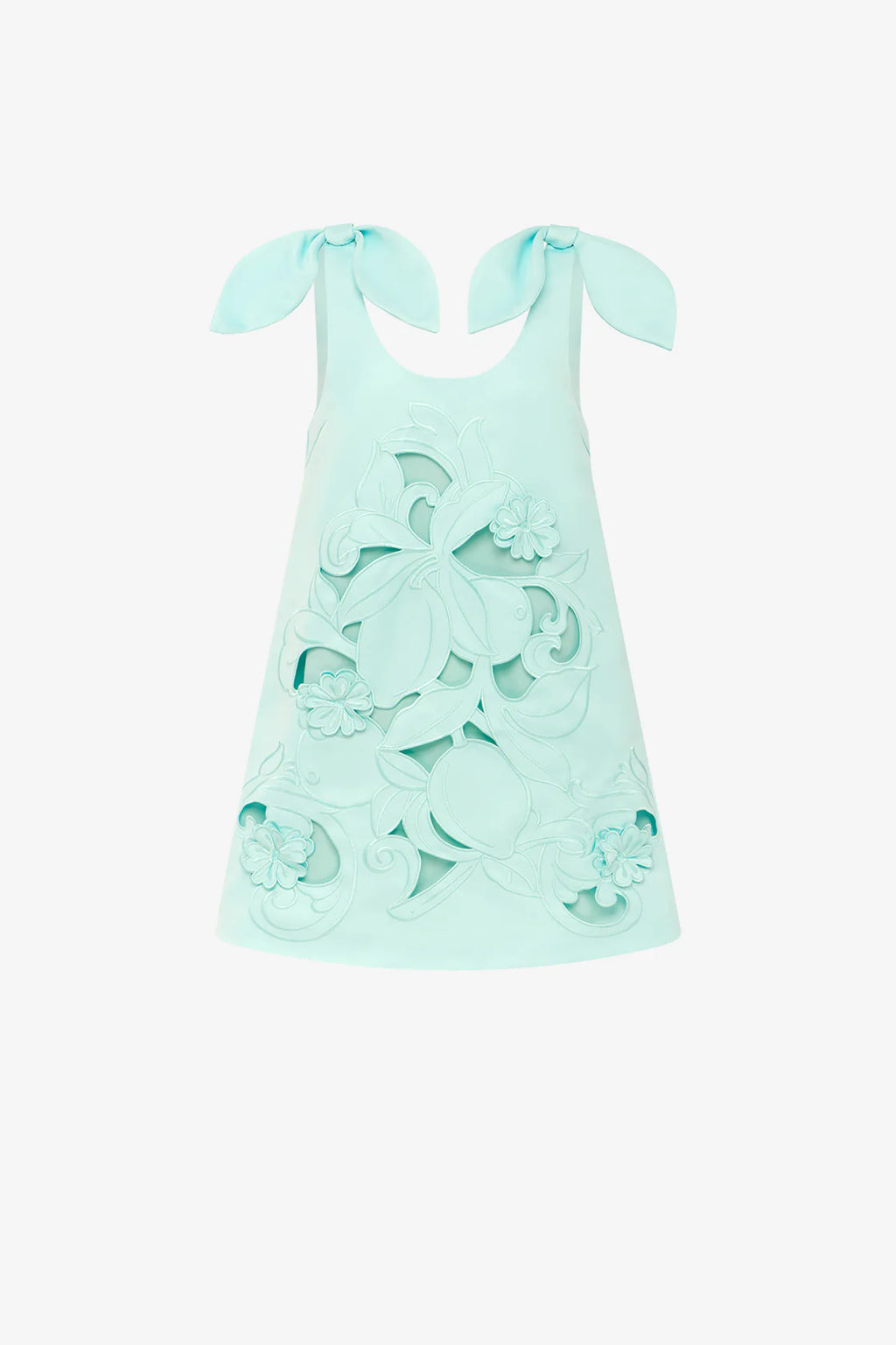 Leo Lin -  Harper Bow Appliqué Mini Dress