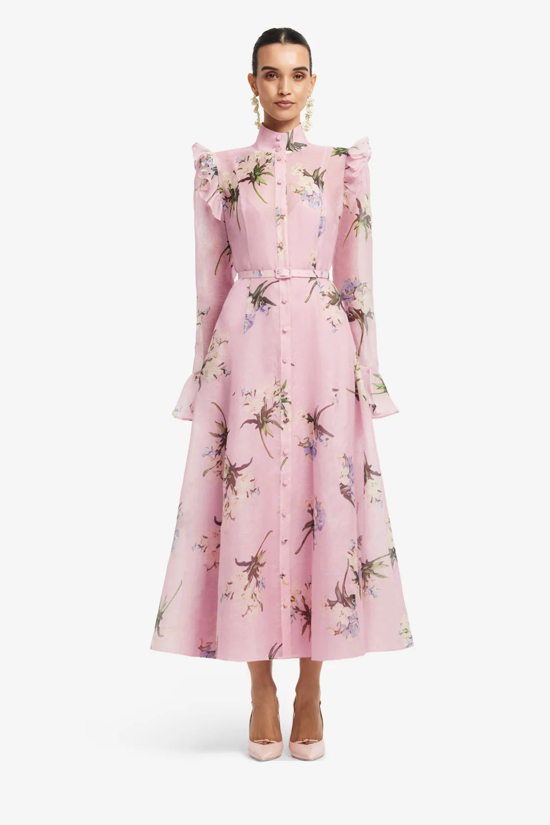 Leo Lin - Katrina Butterfly Sleeve Dress