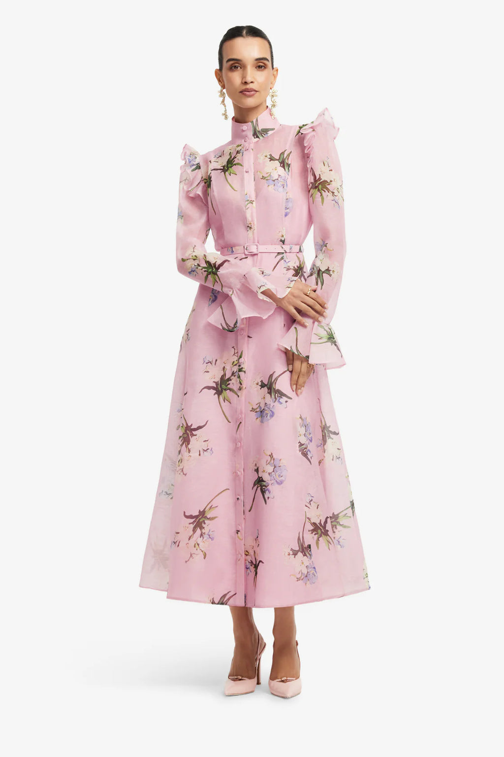 Leo Lin - Katrina Butterfly Sleeve Dress