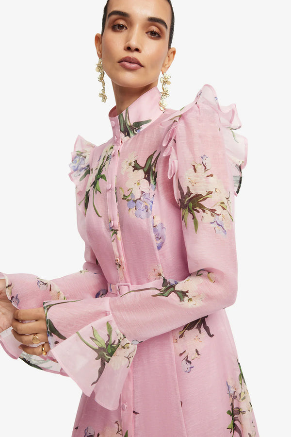 Leo Lin - Katrina Butterfly Sleeve Dress – view 3