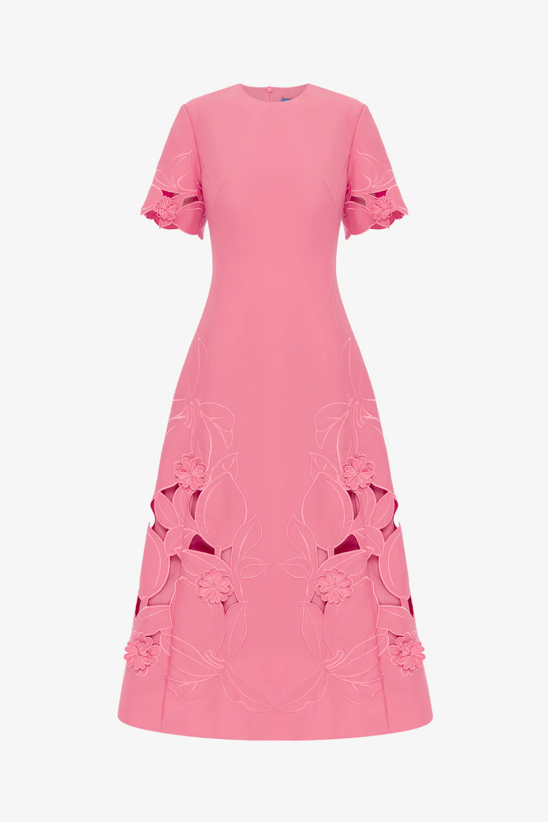 Leo Lin - Caroline Appliqué Midi Dress