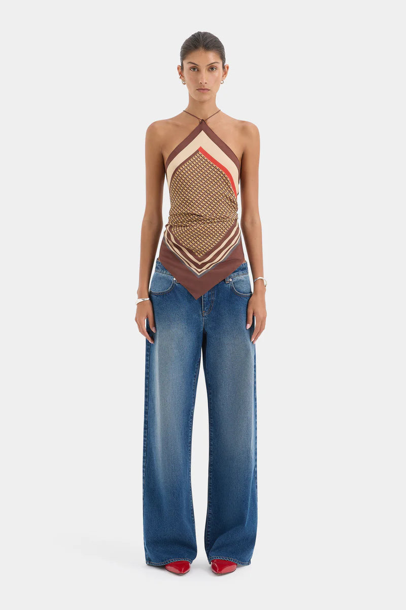 SIR - Cooper Scarf Top