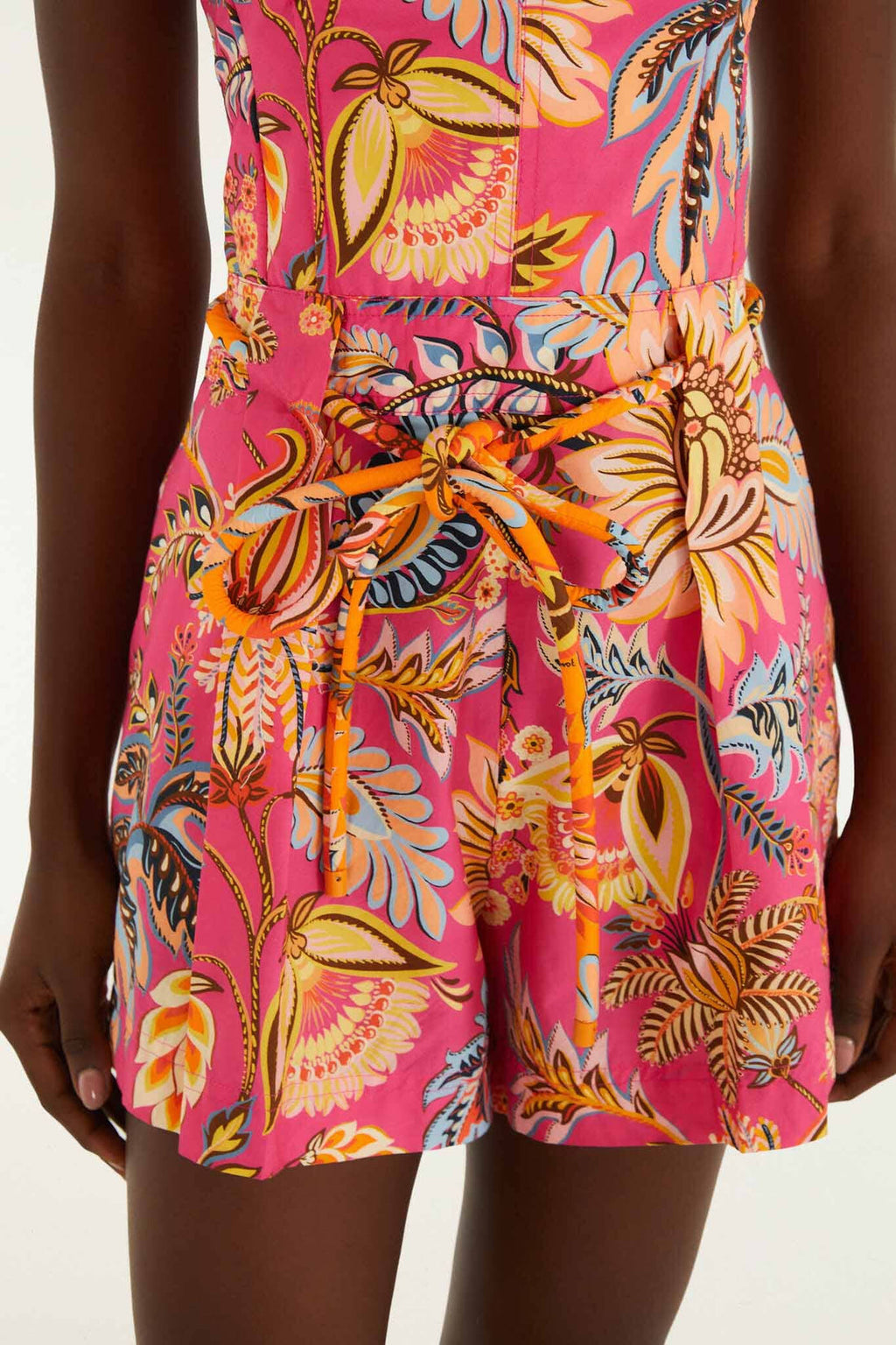 Farm Rio - Ligia Floral Playsuit