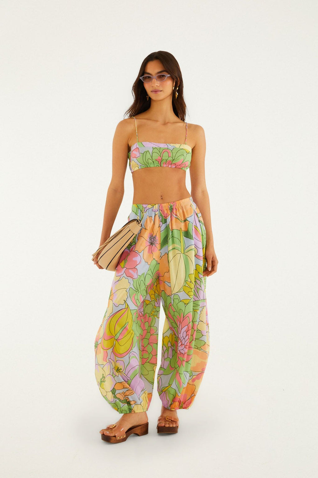 Farm Rio - Beaded Crop Top