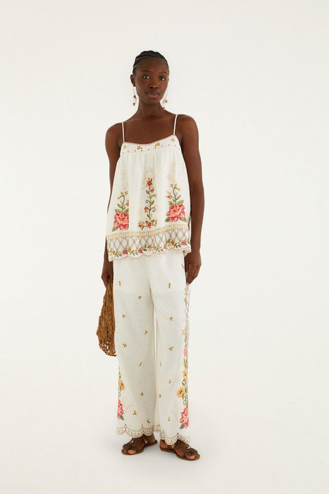 Farm Rio - Flower Embroid Tunic