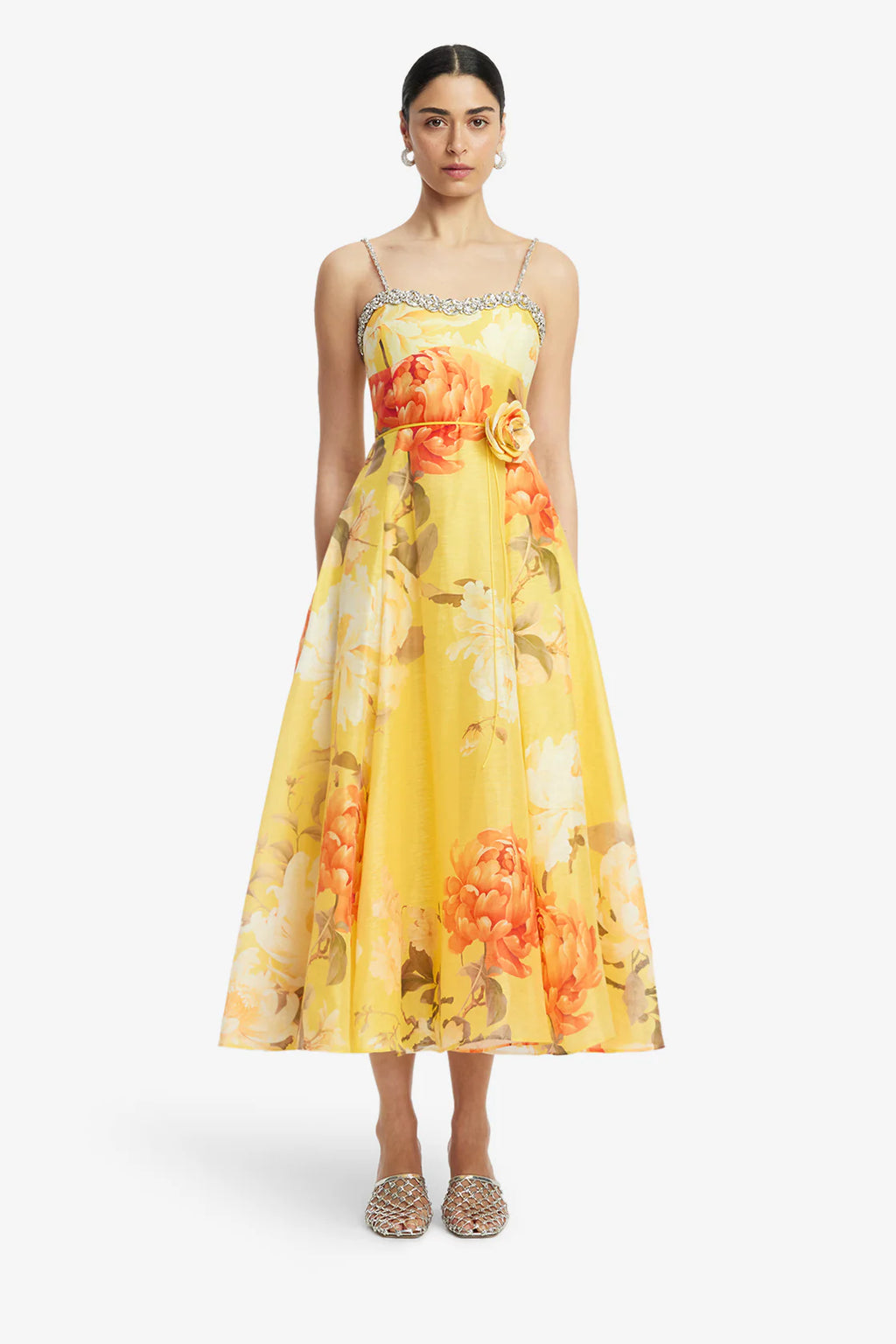 Leo Lin - Mariela Peony Dress