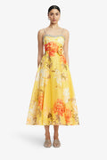 Leo Lin - Mariela Peony Dress