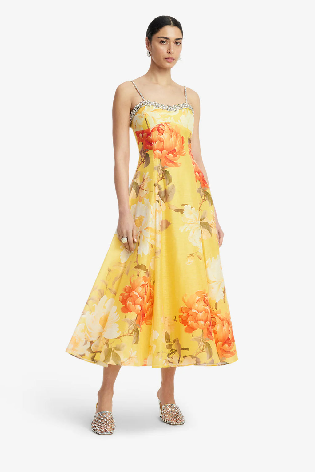 Leo Lin - Mariela Peony Dress