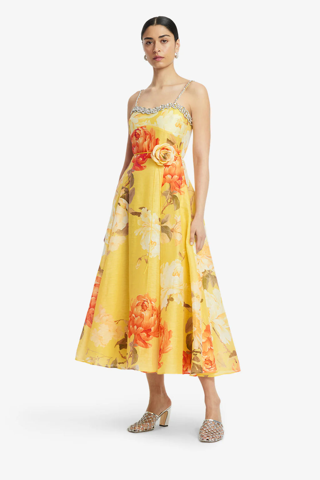 Leo Lin - Mariela Peony Dress