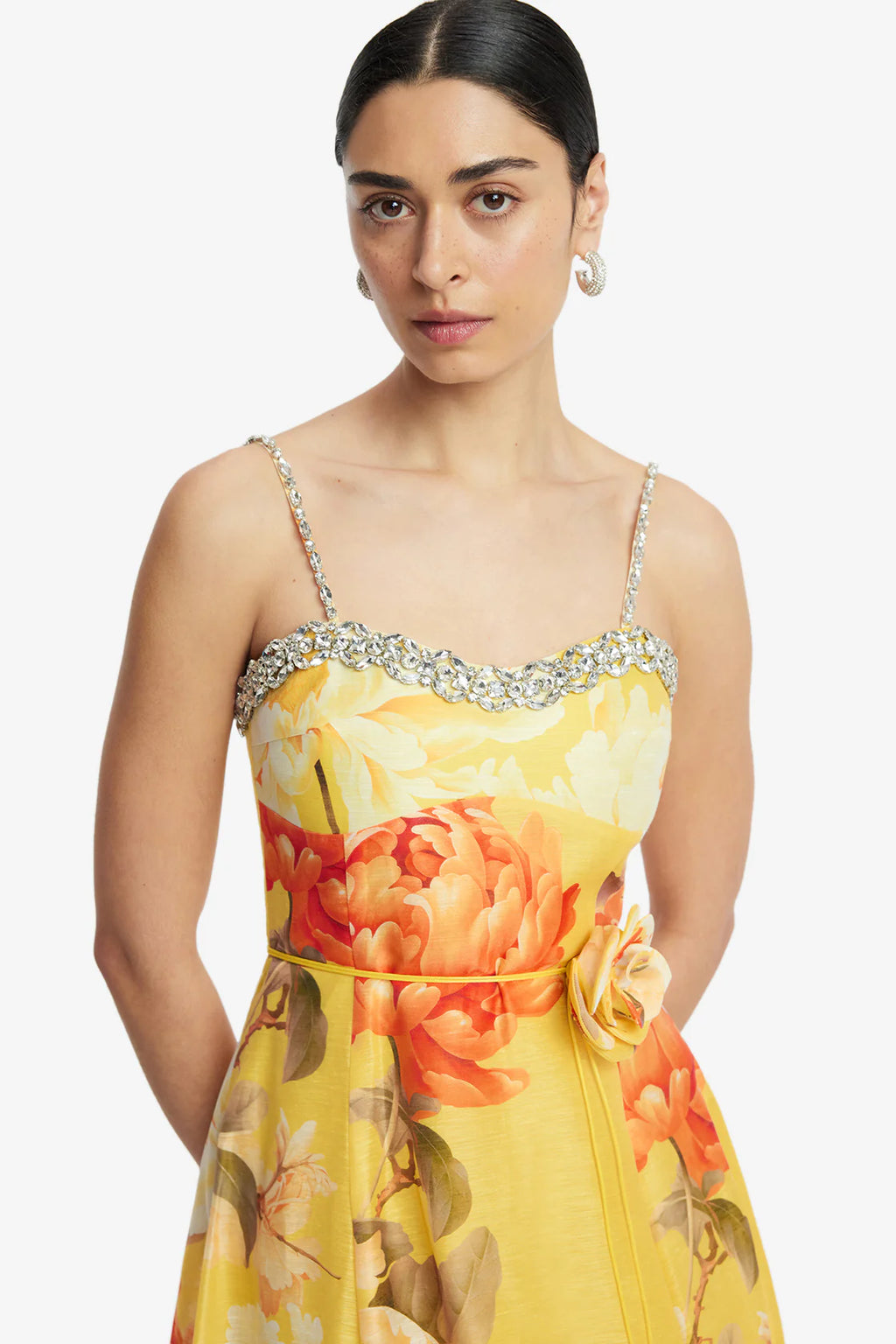 Leo Lin - Mariela Peony Dress