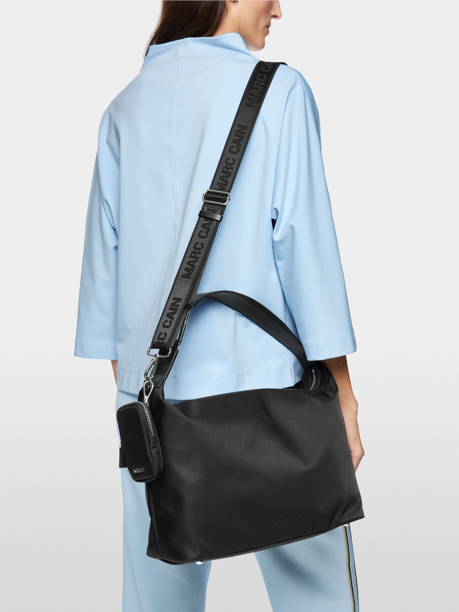 MARCCAIN - Rethink Together Nylon Hobo Bag