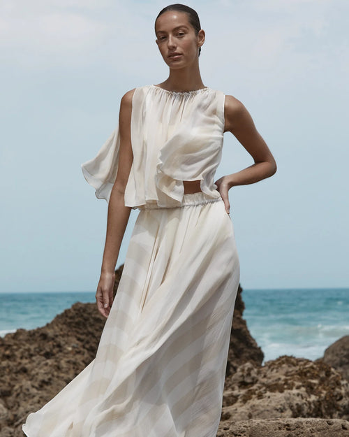 Bondi Born - Capri Silk Circle Skirt