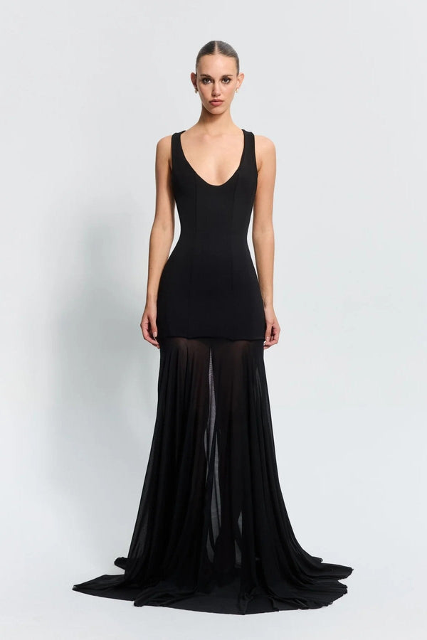 Effie Kats - Odessa Gown Black – view 2