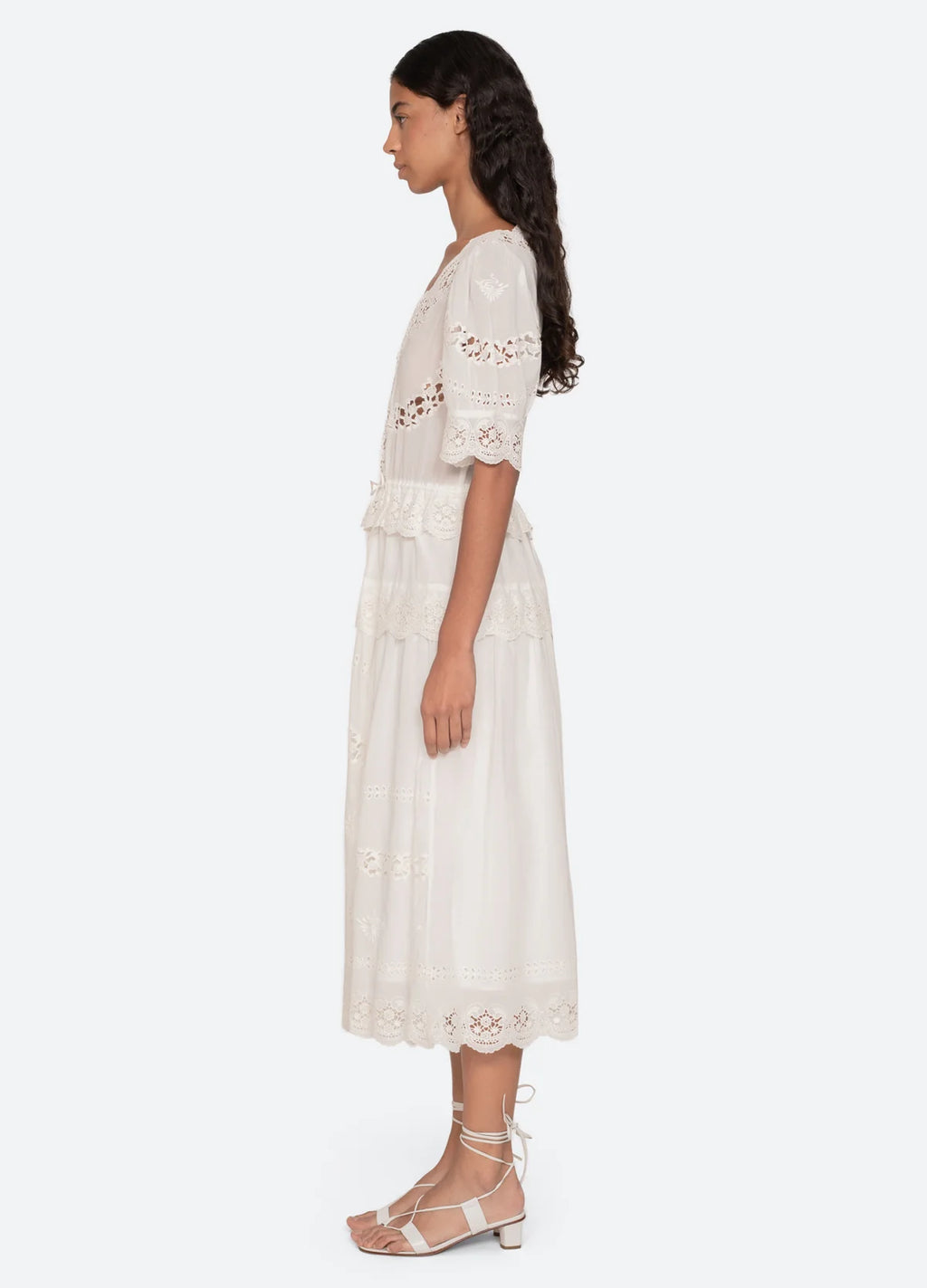 Sea New York - Sofia Embroidered Dress