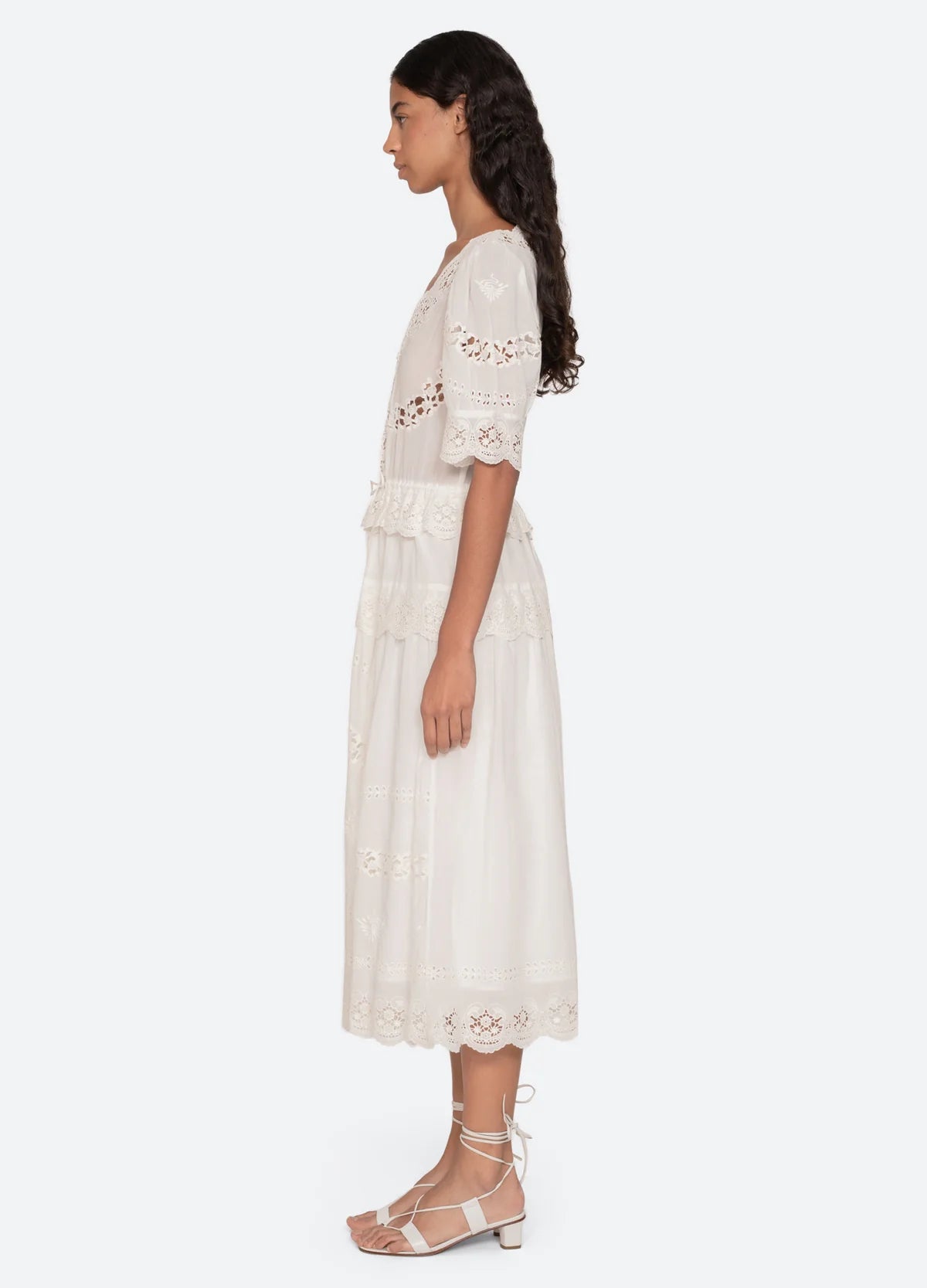 Sea New York - Sofia Embroidered Dress