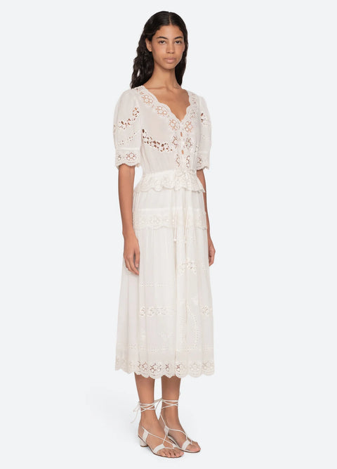 Sea New York - Sofia Embroidered Dress