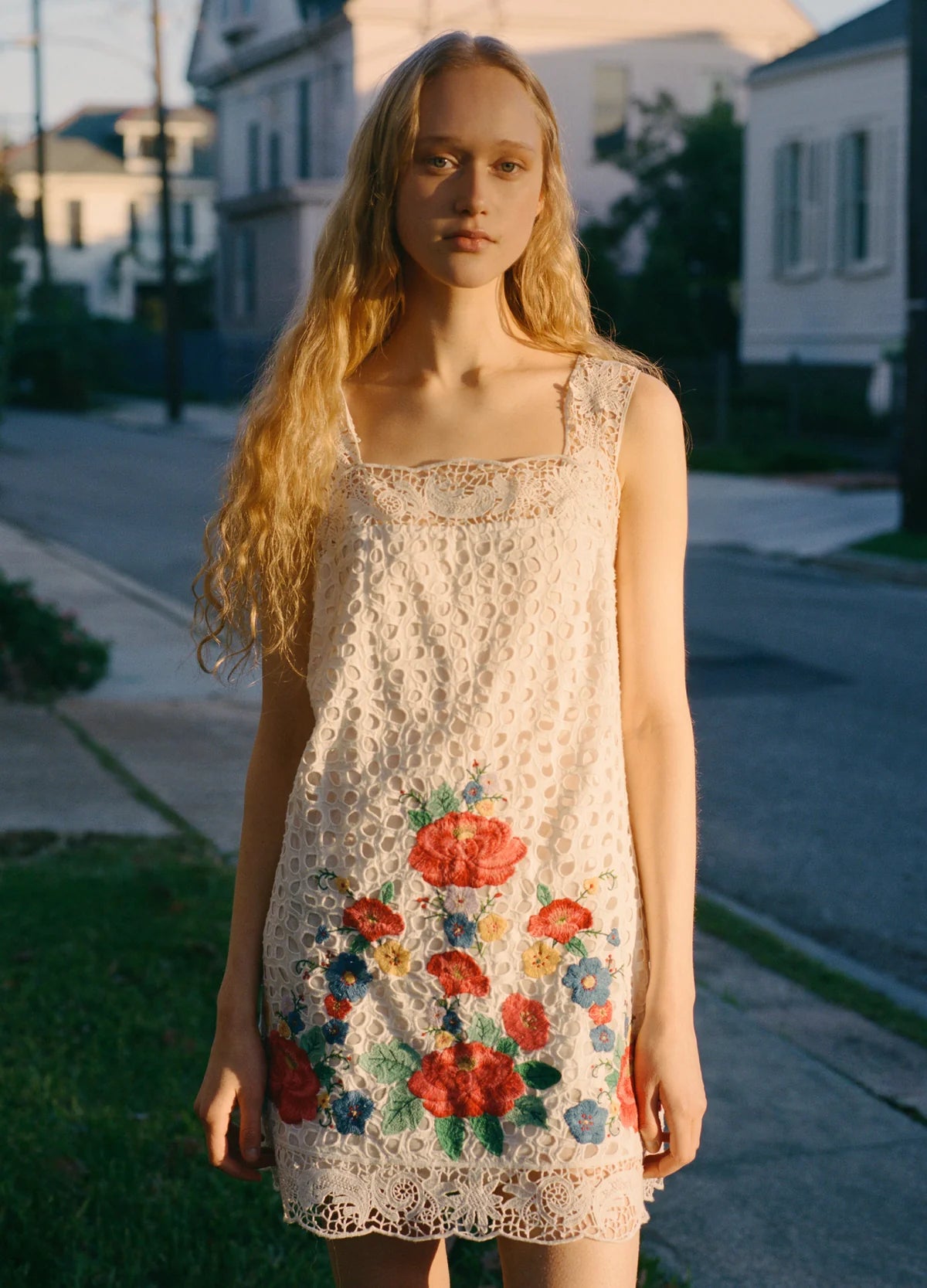 Sea New York - Astrid Embroidery Mini Dress