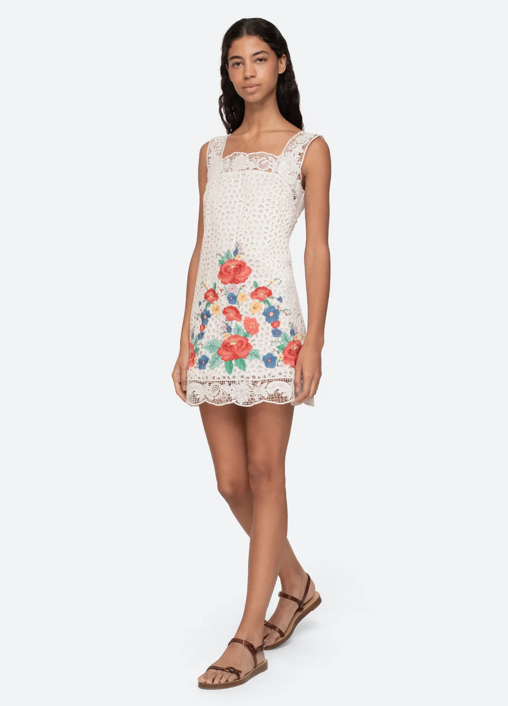 Sea New York - Astrid Embroidery Mini Dress