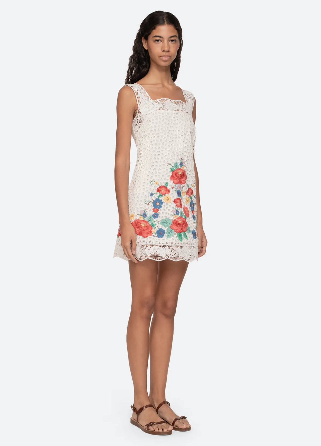 Sea New York - Astrid Embroidery Mini Dress