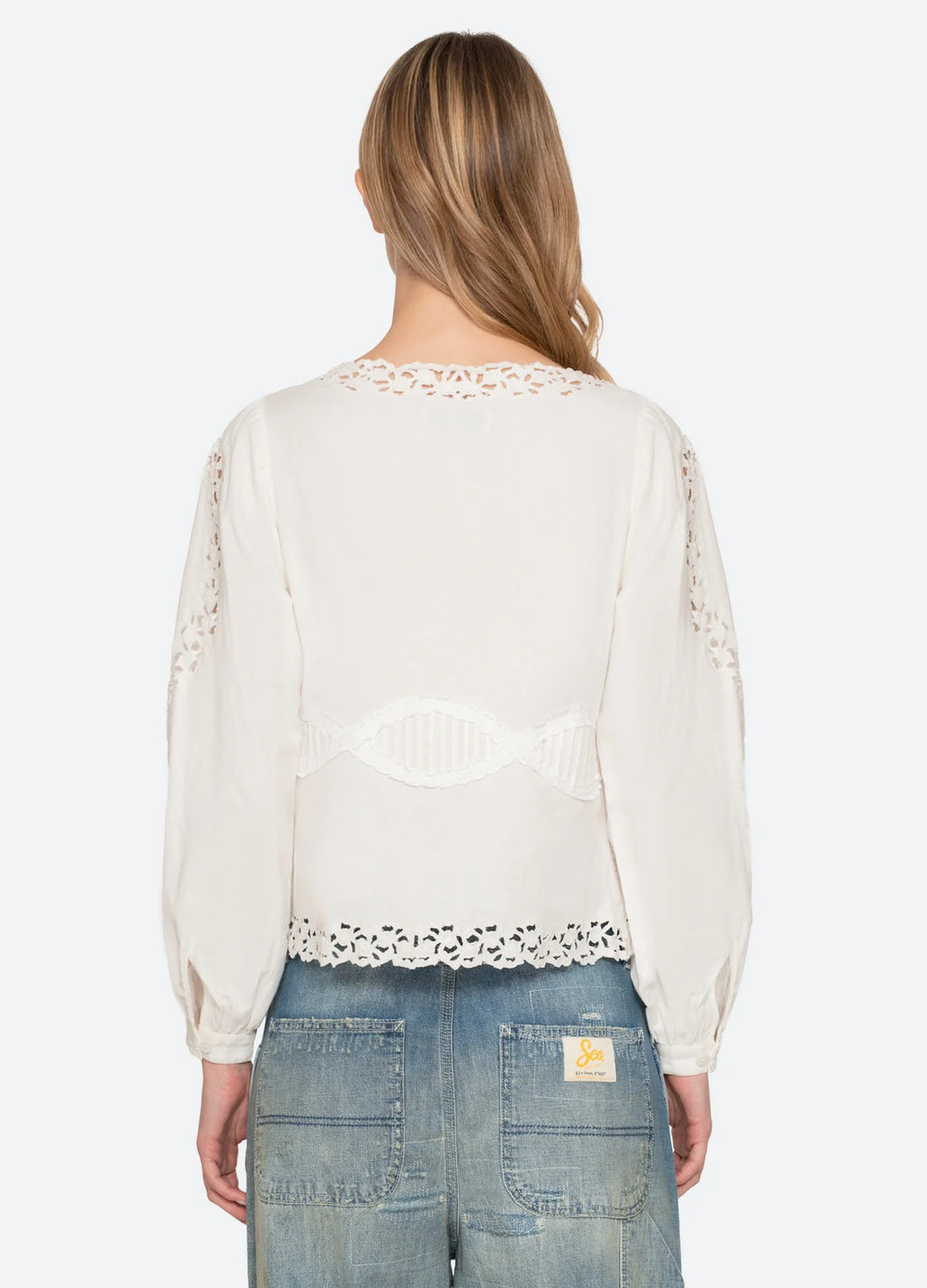 Sea New York - Sofia Embroidered Top