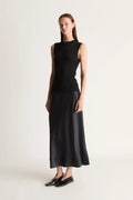 Lee Mathews - Stella Silk Satin Skirt
