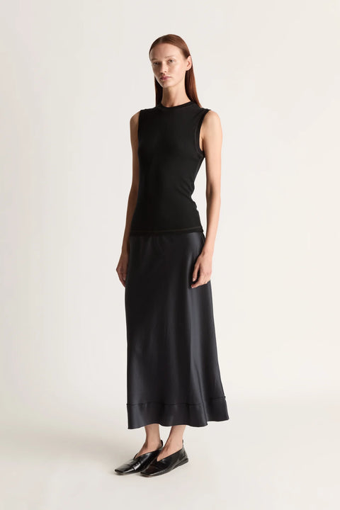 Lee Mathews - Stella Silk Satin Skirt